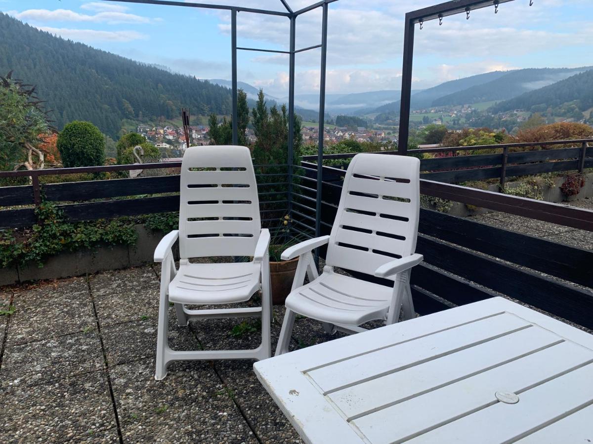 Appartement Mit Herrlicher Aussicht Uebers Murgtal バイアースブロン エクステリア 写真