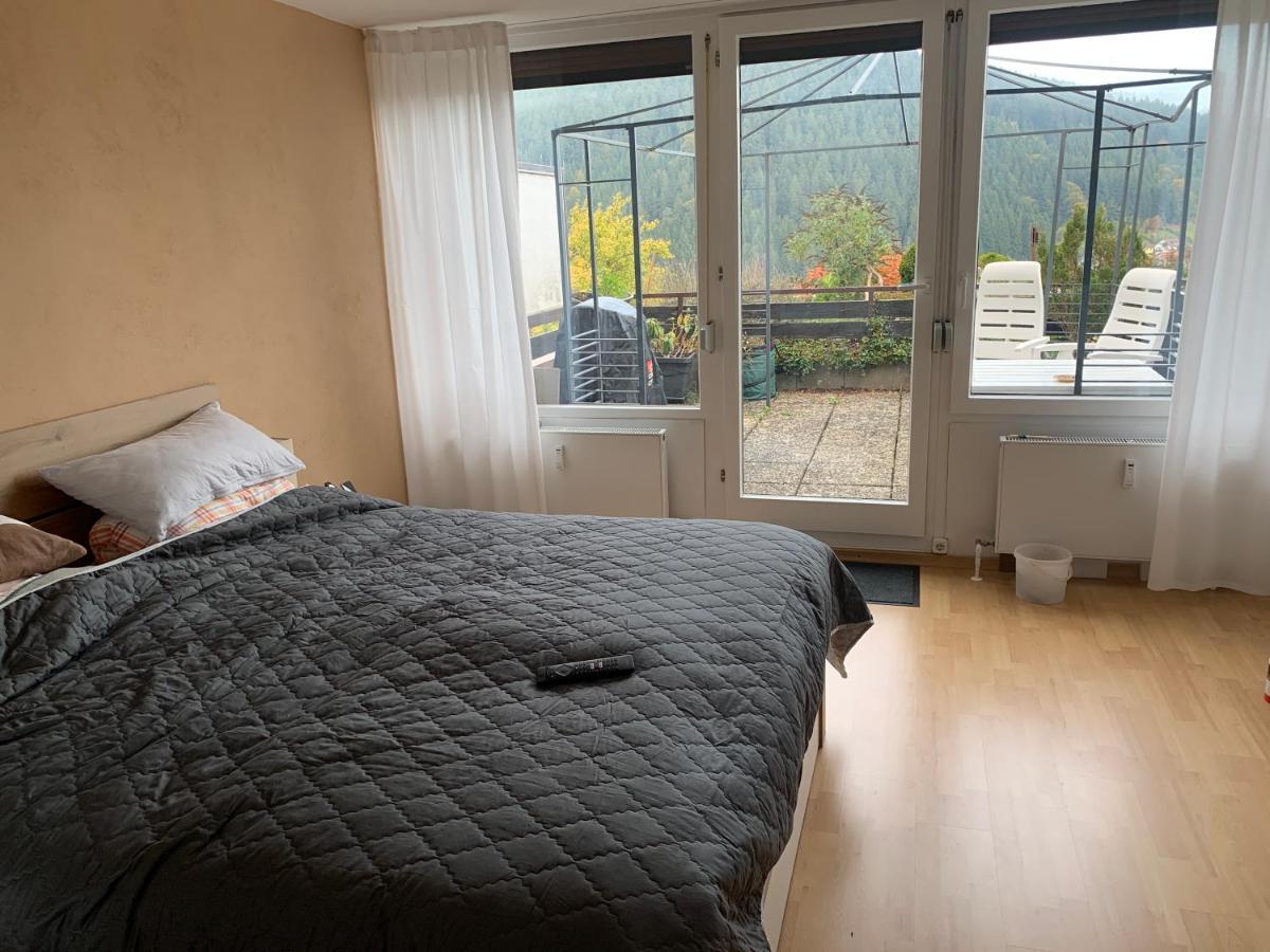 Appartement Mit Herrlicher Aussicht Uebers Murgtal バイアースブロン エクステリア 写真
