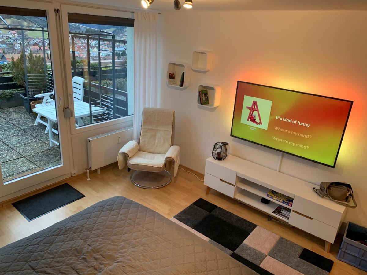 Appartement Mit Herrlicher Aussicht Uebers Murgtal バイアースブロン エクステリア 写真